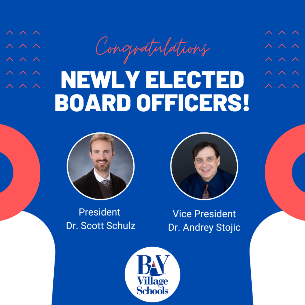 New Board of Education Officers