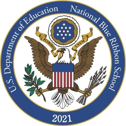 2021 National Blue Ribbon School Emblem