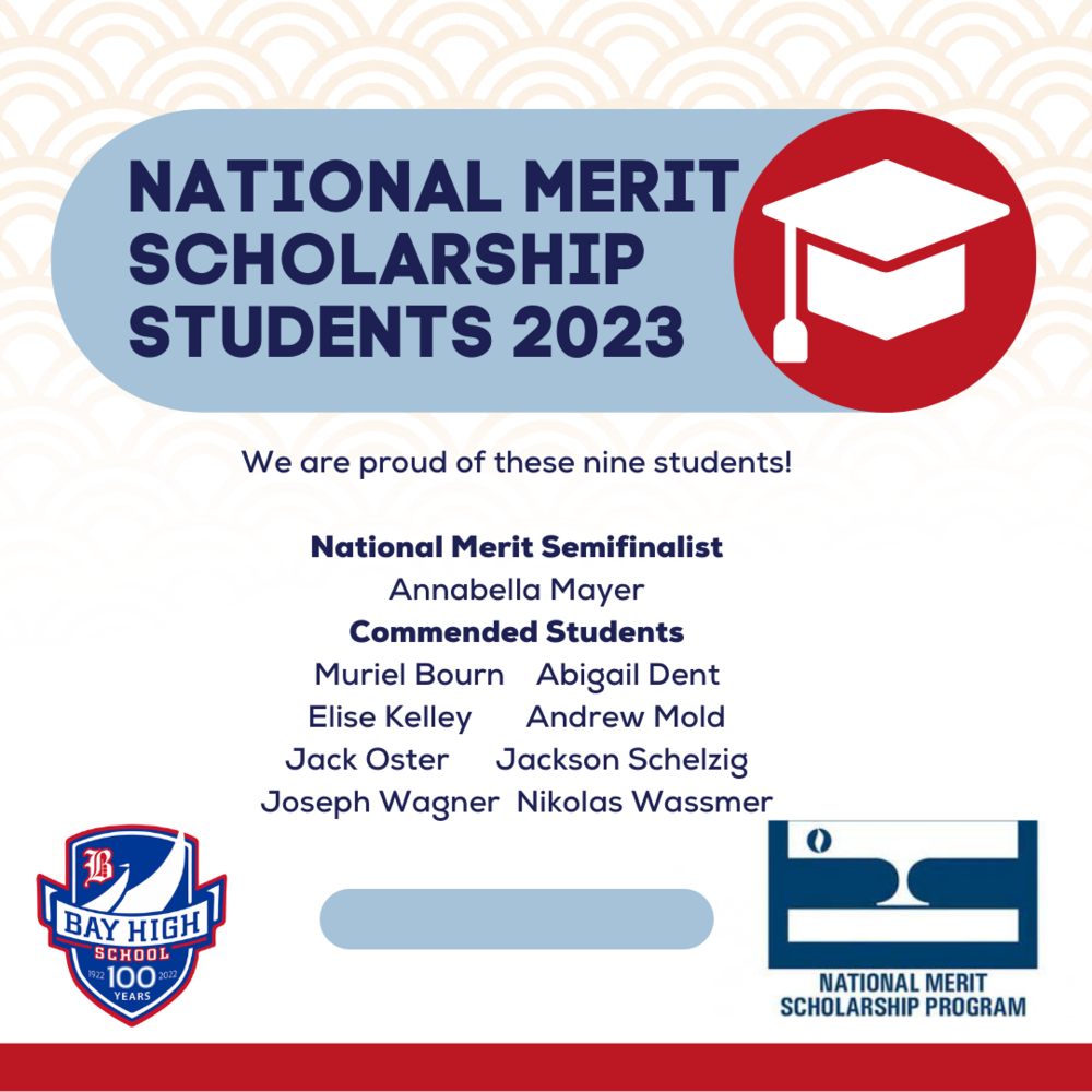 National Merit Scholarship Class of 2023