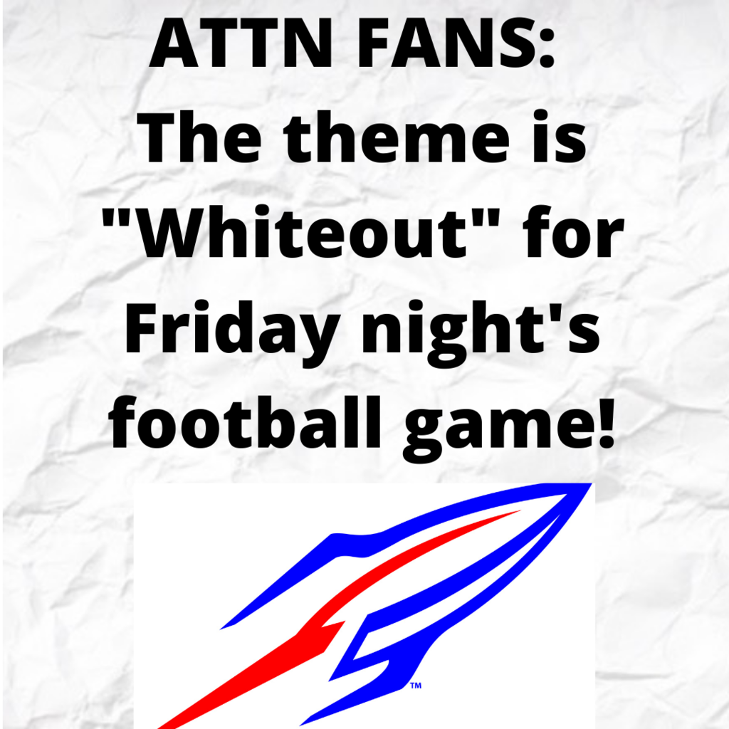 Whiteout for Friday Night's Football Game