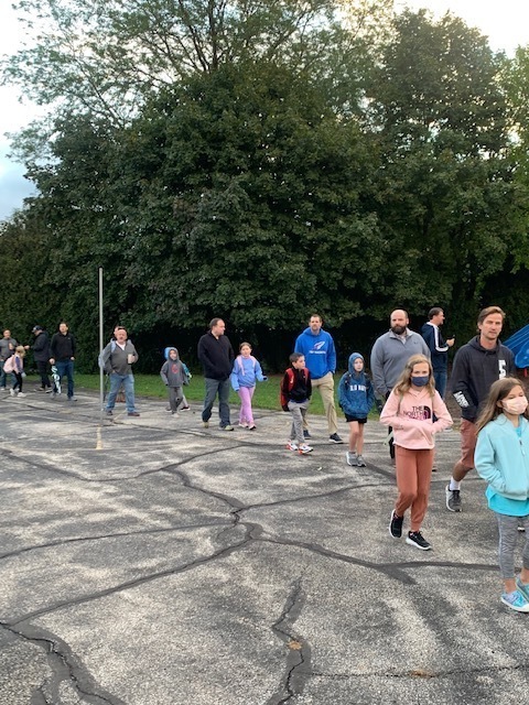 Westerly's Walk to School with Dad
