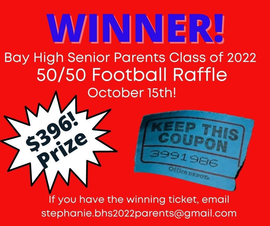 BHS Senior Parents 50/50 Raffle
