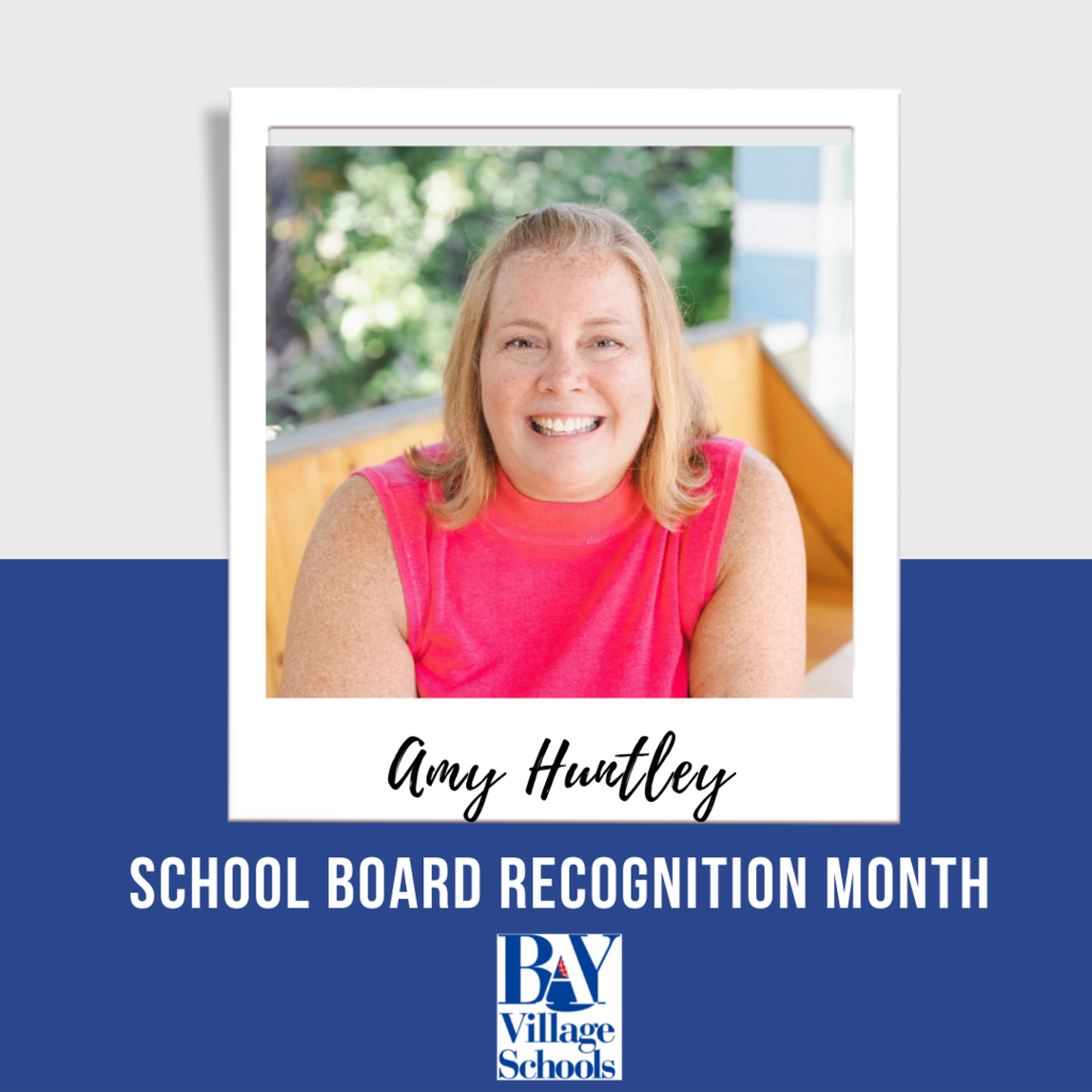 School Board Recognition Month, Amy Huntley