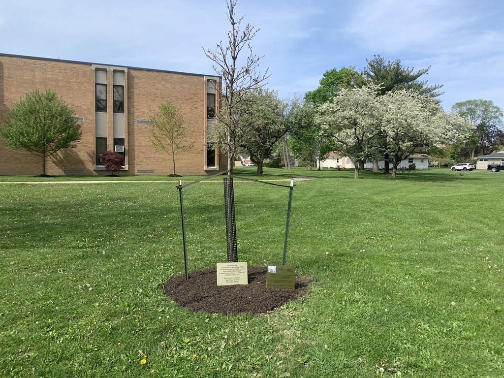 Tree Planting Ceremony at BHS on May 11, 2022