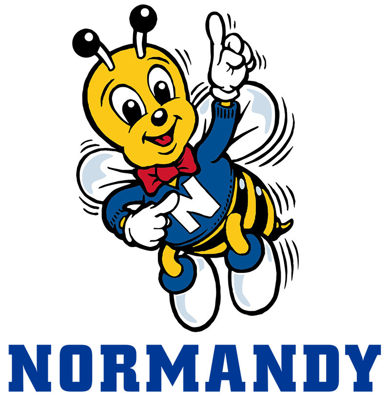 Normandy elementary school mascot Norman Bee