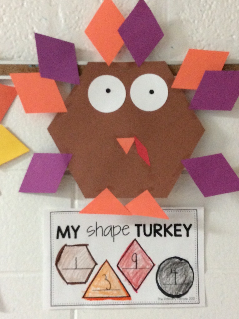 Shiry Kindergarten turkey art