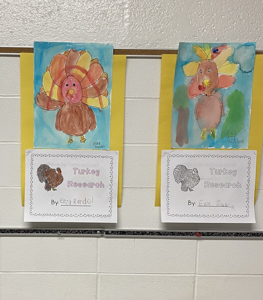 Mrs. Godlewski's first-graders' Thanksgiving project