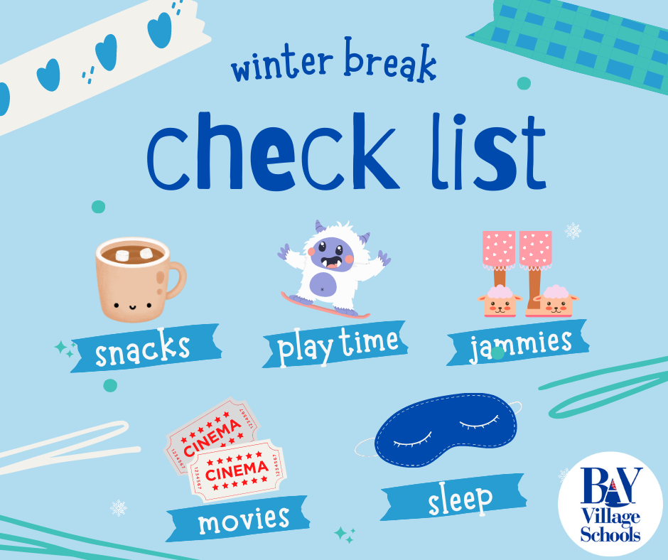 Winter Break Checklist