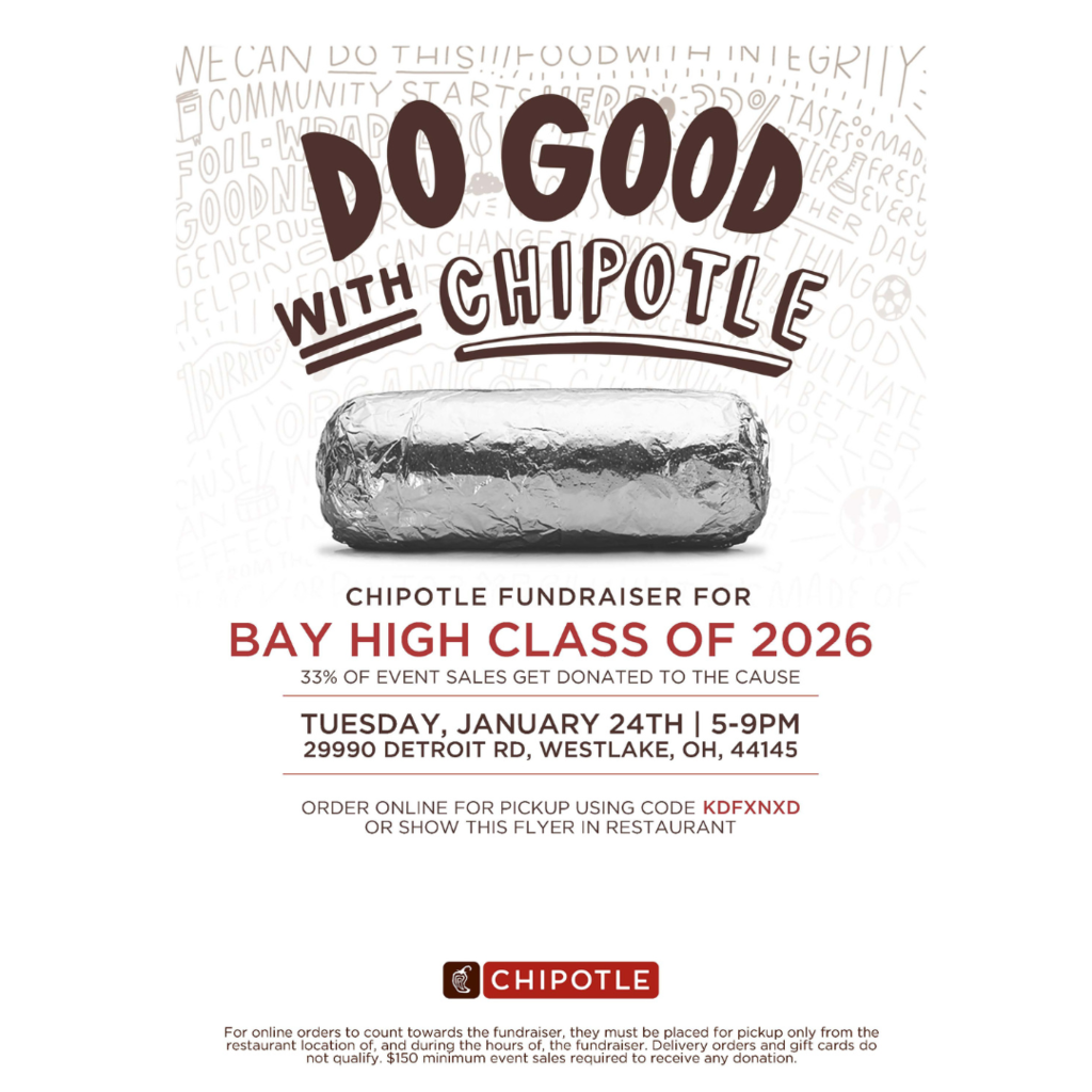 Class of 2026 Fundraiser with Chipotle