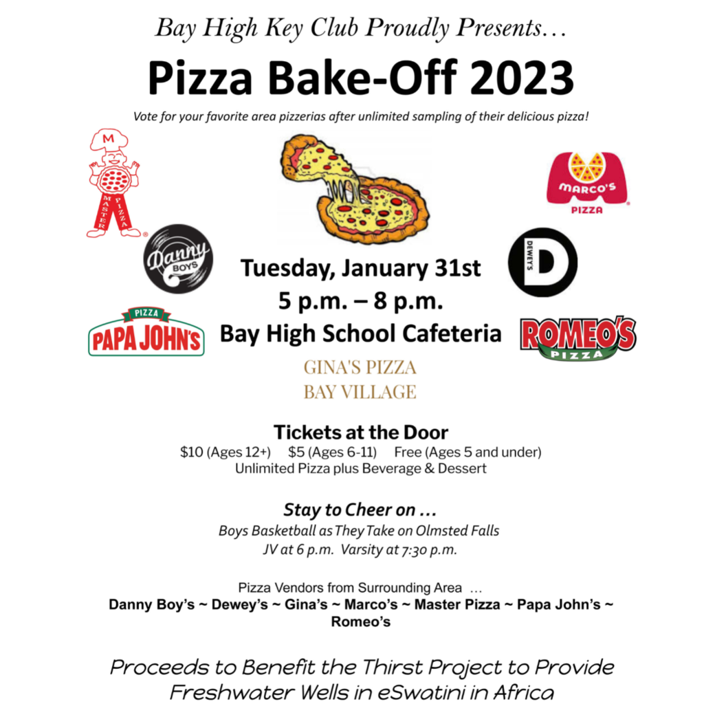 Pizza Bake-Off Flyer