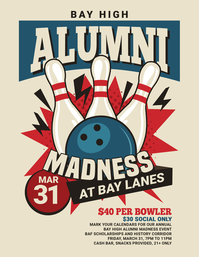 BHS Alumni Flyer, March event