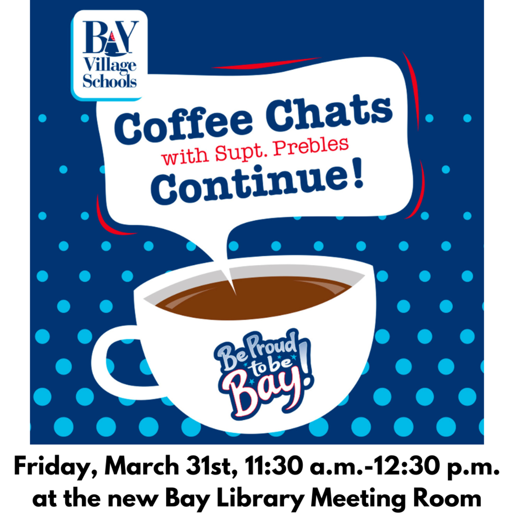 Coffee Chat for March 31