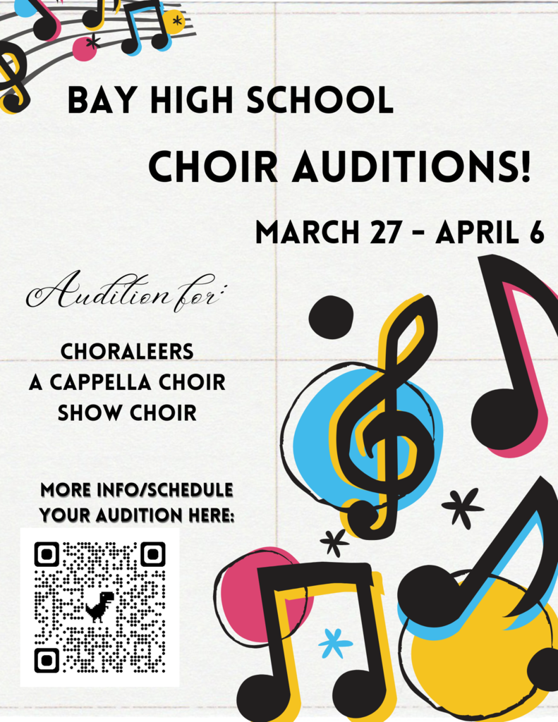 Choir Auditions Flyer