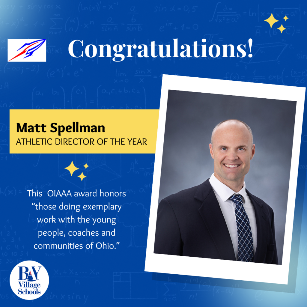 Athletic Director of the Year Matt Spellman