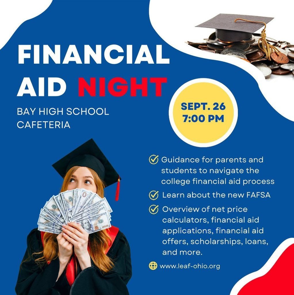 Financial Aid Night flyer